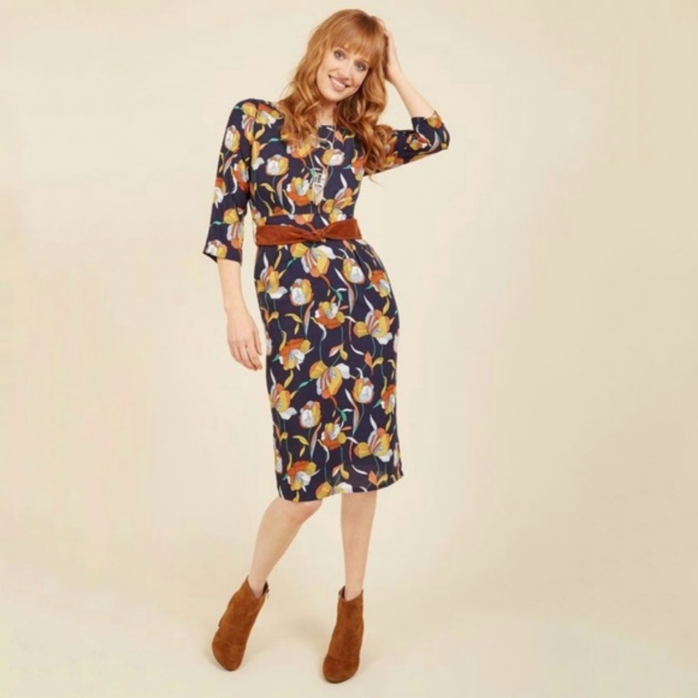 Sentimental Sophisticate Retro Dress Never Worn